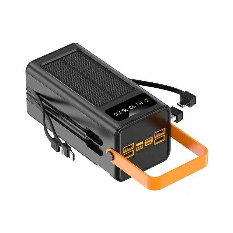 80000mAh Solar Power Bank 120W - Solar Emergency Charger review and price